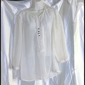 Bila transparent tunic top L